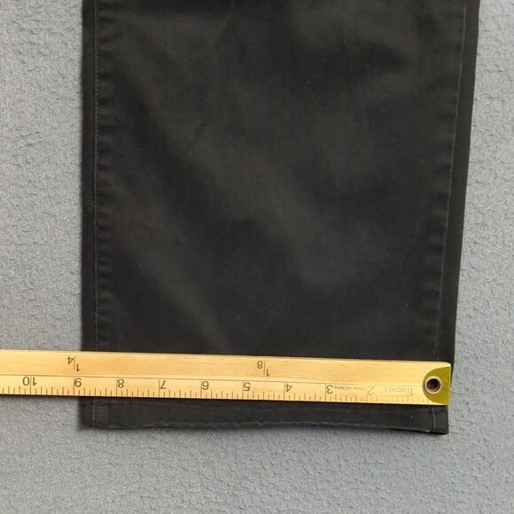 Polo Ralph Lauren Pants Men's 36x32 Fits 34x31 Black 5 Pocket Chino - Picture 8 of 12